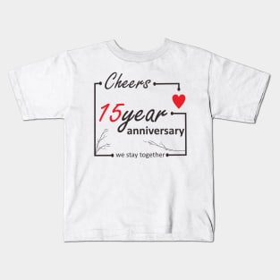 15 Year Anniversary Kids T-Shirt